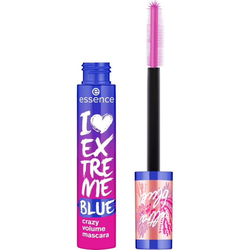 Mascara bleu i love extreme blue crazy volume essence 