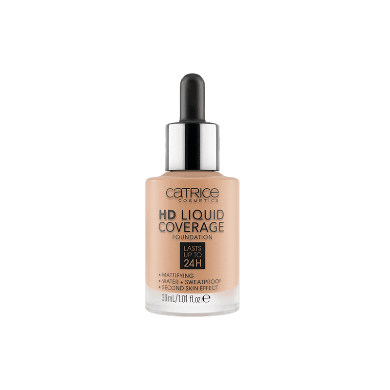 Fond de teint LIQUID COVERAGE HD CATRICE 