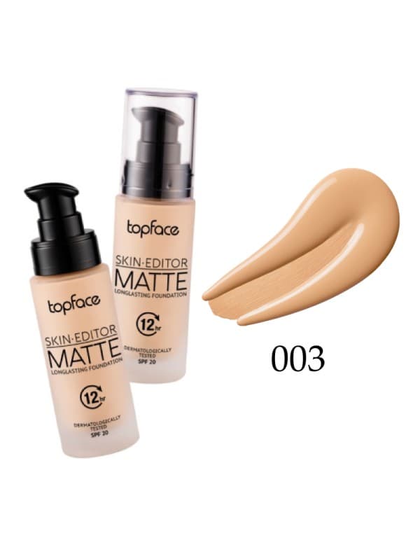 TOPFACE SKIN EDITOR MATTE FONDATION 003