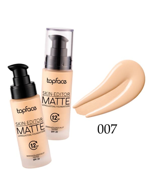 TOPFACE SKIN EDITOR MATTE FONDATION 007