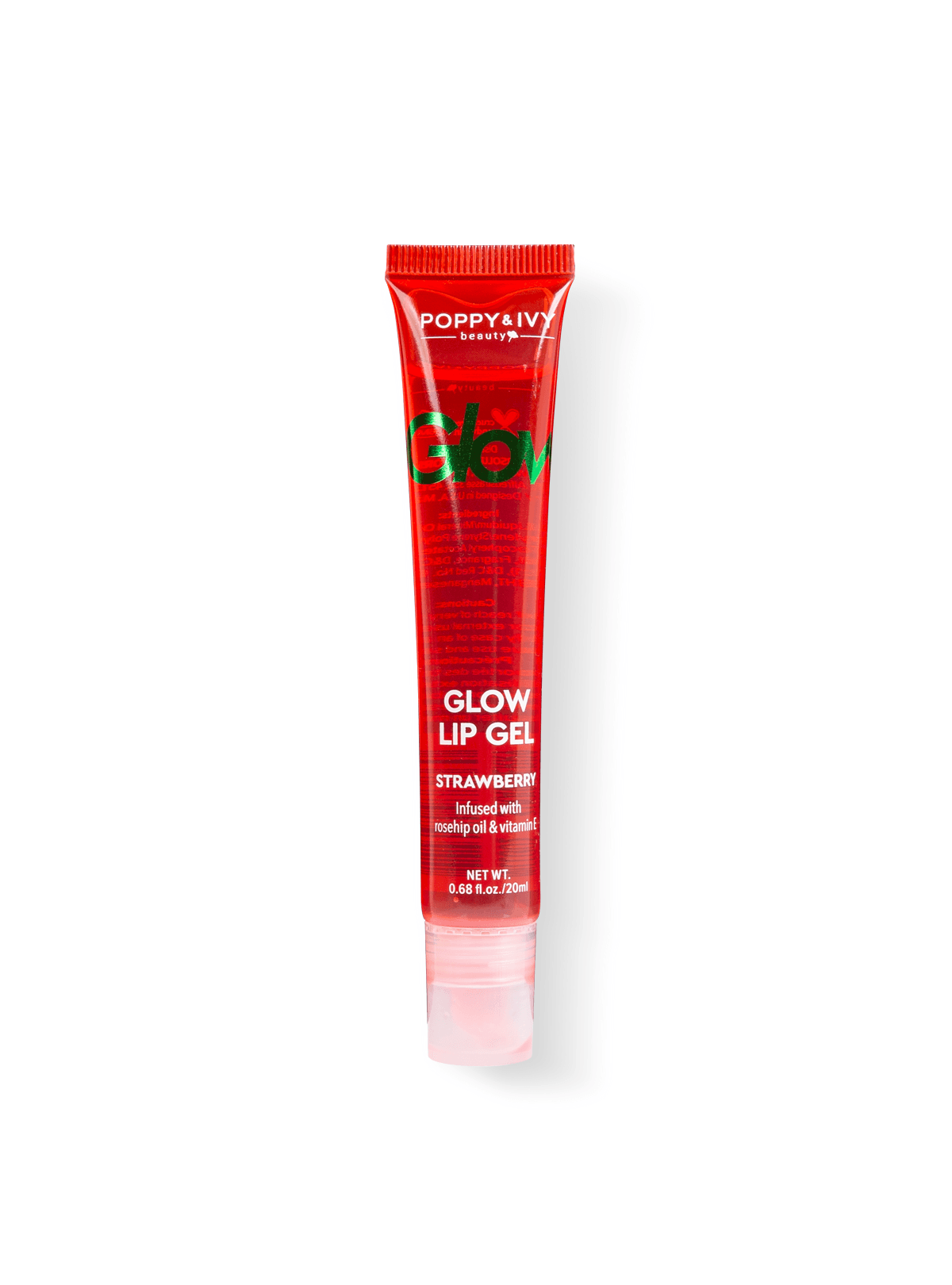 P & I GLOW LIP GEL STRAWBERRY