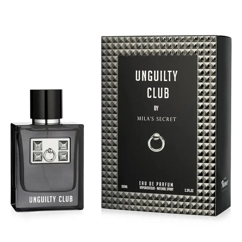 Unguilty Club Mila’s Secret 100ml – Eau de Parfum Homme Audacieux & Moderne